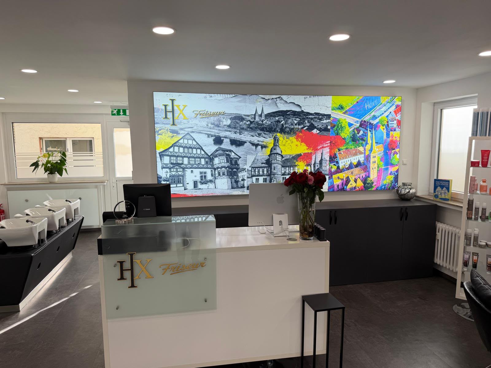 HX Friseur Empfang