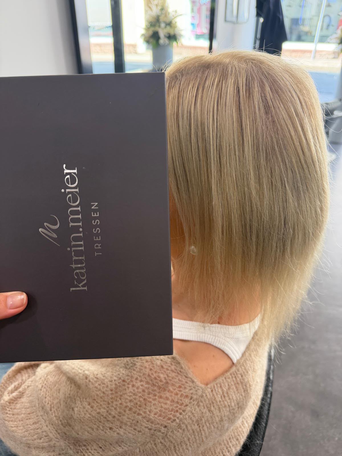 Haarverlängerung Vorher