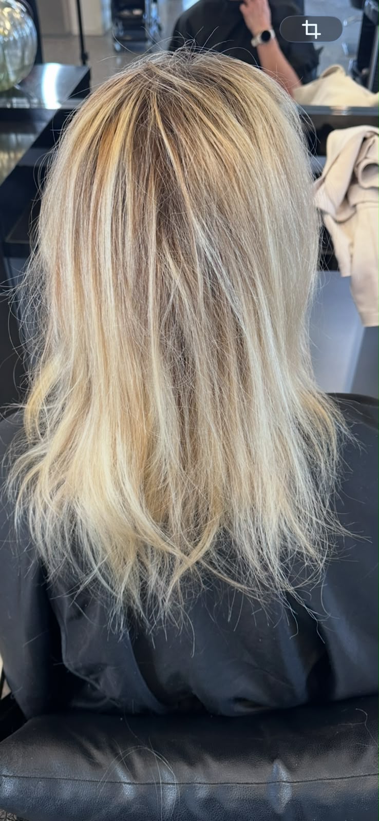 Balayage Vorher